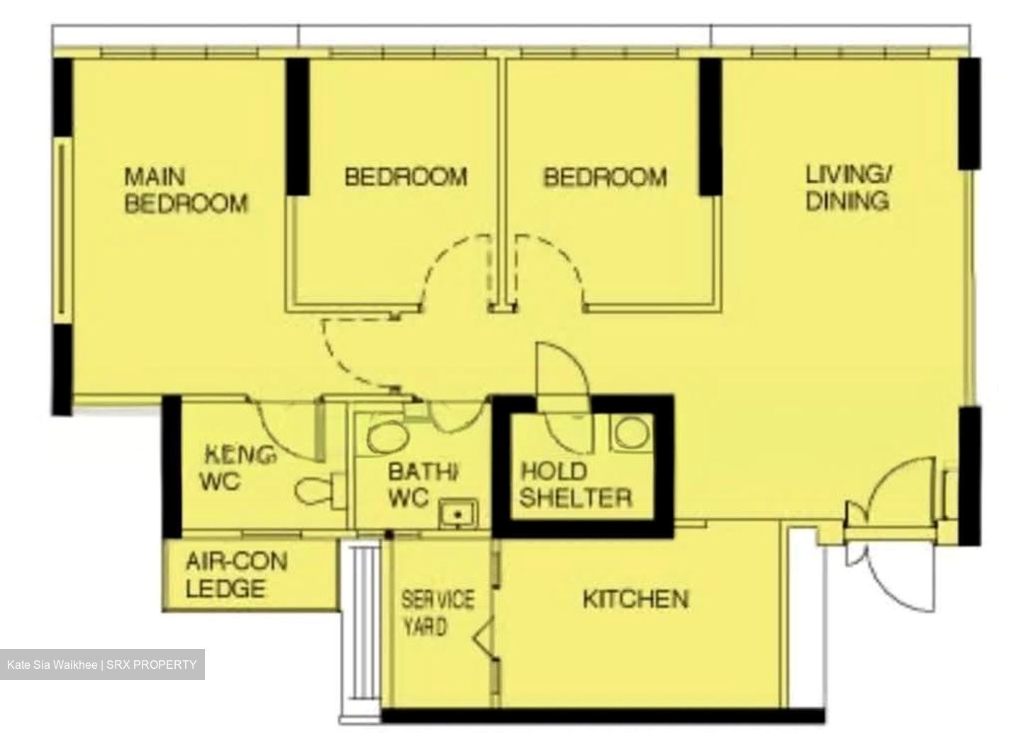 Blk 614B Tampines Greenview (Tampines), HDB 4 Rooms #573553761